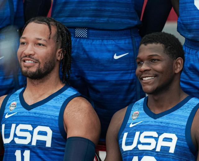 PG模拟器官网-美国男篮输陪练闹尴尬 坎宁安扮演东契奇统治全场