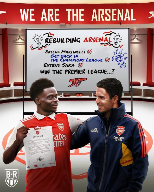 pg电子娱乐平台-续约萨卡留住复兴希望，阿森纳的未来是年轻人的